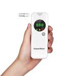 Professional Portable Ketone Breathalyzer with 10 Mouthpieces