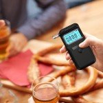Portable Alcohol Breathalyzer with LCD Display