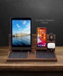 iPad Charging Station, Handmade Apple Workstation, iPhone 16 Dock, Apple Watch Ultra Charger, Nightstand Dock, Bestselling Christmas Gift