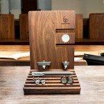 DELUXE APPLE DOCK, Deluxe Charging Station , Wooden iPhone Dock, Apple Watch and Airpods Charger, Birthday Gift for Him, Christmas Gift