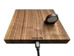 Catura Edge Apple Dock,  3 in 1 Wireless Charger, Wooden Dock, One Cable Charger, Handcrafted Anniversary Gift, iPhone 16