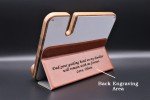 Personalized Walnut Wood iPhone Apple Watch Airpods Wireless Charger 4in1 Docking Station Text Logo. iPhone 15 14 13 Pro Max 12 12 Pro 11 XR