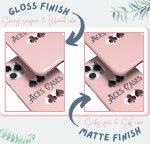 Moon Black Botanical Leaves Celestial Personalized Gift For Her Customize Phone Case iPhone 14 Case 14 Pro Max iPhone 13 Case 13 Pro Max 12