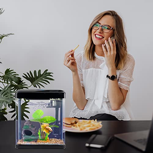 Self-Cleaning 2 Gallon Betta Fish Tank Kit
