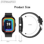 NEW Women Smart Watch Men Android IOS Phone 1.44" Color Screen Full Touch Custom Dial Smart Watch Bluetooth Call SmartWatch