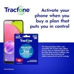 TracFone | Samsung Galaxy A03s | Locked | 32GB | 5000mAh Battery | 48MP Main Camera | 6.5-in. HD+Infinity-V Display | Black