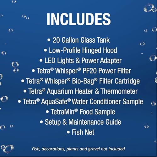 Tetra 20 Gallon LED Tropical Fish Tank Kit