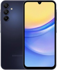 Samsung Galaxy A15 128GB/6GB 6.5" International Unlocked Smartphone - Blue Black