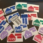 Personalised phone charger plug label, Samsung, tech stocking filler