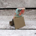 iPhone Stand Personalized, Cell Phone Holder, Smart Phone Stand, Phone Easel, Personalized Gift for Bridesmaids or Groomsmen (GFT235)