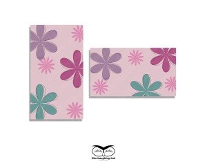 BOHO Inspired Floral Digital Wallpaper - Horizontal and Vertical Design - Digital Download ( High Quality 300 dpi JPG) - 1080x1920px