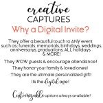 Digital Birthday Picture Montage Invite | Electronic Invitation, Personalized with Photo Slideshow, Music Included, Animated, Smart Phone