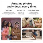 Google Pixel 8 - Unlocked Android Smartphone with Advanced Pixel Camera, 24-Hour Battery, and Powerful Security - Obsidian - 128 GB