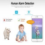 DBIT Baby Monitor 3MP Tuya Smart Wifi Video Surveillance Cameras Newborn Baby Security Protection Two Way Audio Night Vision