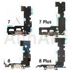 AiinAnt USB Port Charger Dock Connector Mic Charging Flex Cable For iPhone 7 8 Plus Xs Max X XR Dock Charging Flex