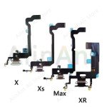AiinAnt USB Port Charger Dock Connector Mic Charging Flex Cable For iPhone 7 8 Plus Xs Max X XR Dock Charging Flex