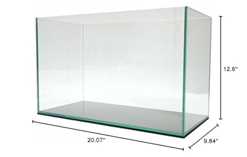 Lifegard 10 Gallon Rimless Clear Glass Aquarium