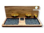 Apple Workstation, iPad Charging Station, Wood Apple Dock, Apple Watch Charger, Minimalist, Nightstand Dock, Fathers Day Gift for Him