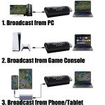 4K 30HZ MS2130 Real USB 3.0 HDMI-compatible Video Capture Card Game Recording Box 1080p 60fps Live Streaming for PS4 Ps5 Switch