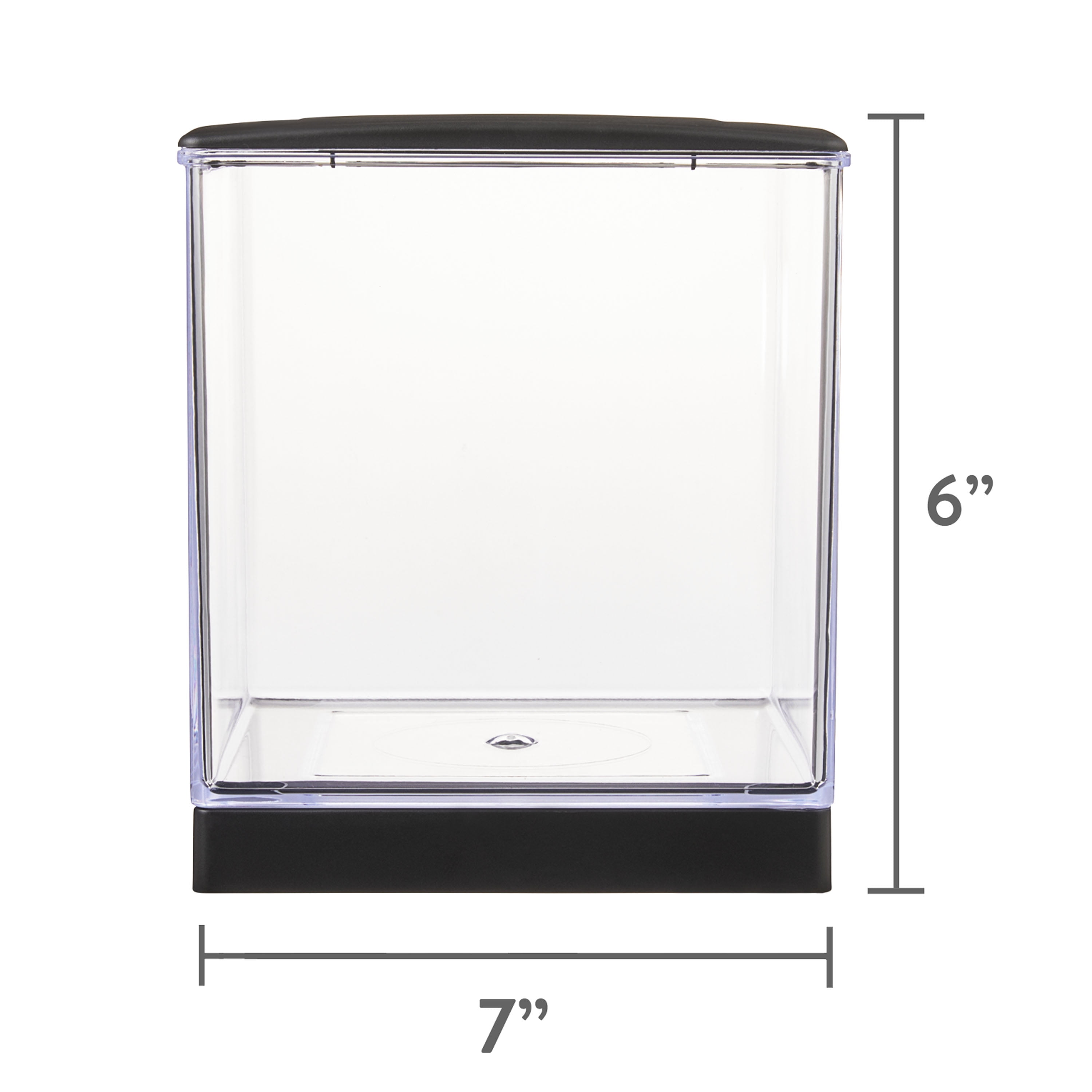 Aqua Culture 0.75 Gallon Black Aquarium