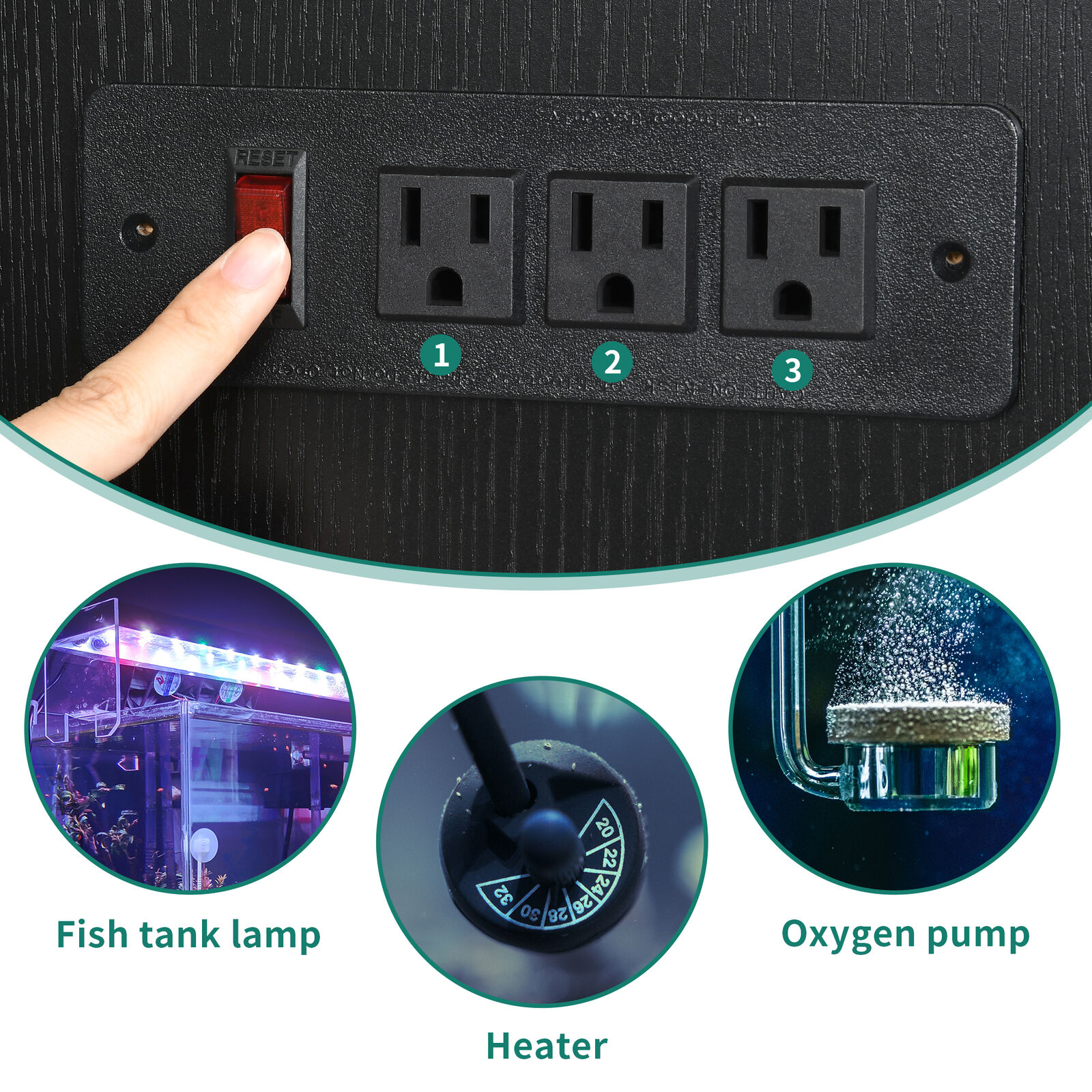 Metal Aquarium Stand for 55-75 Gallon Tanks