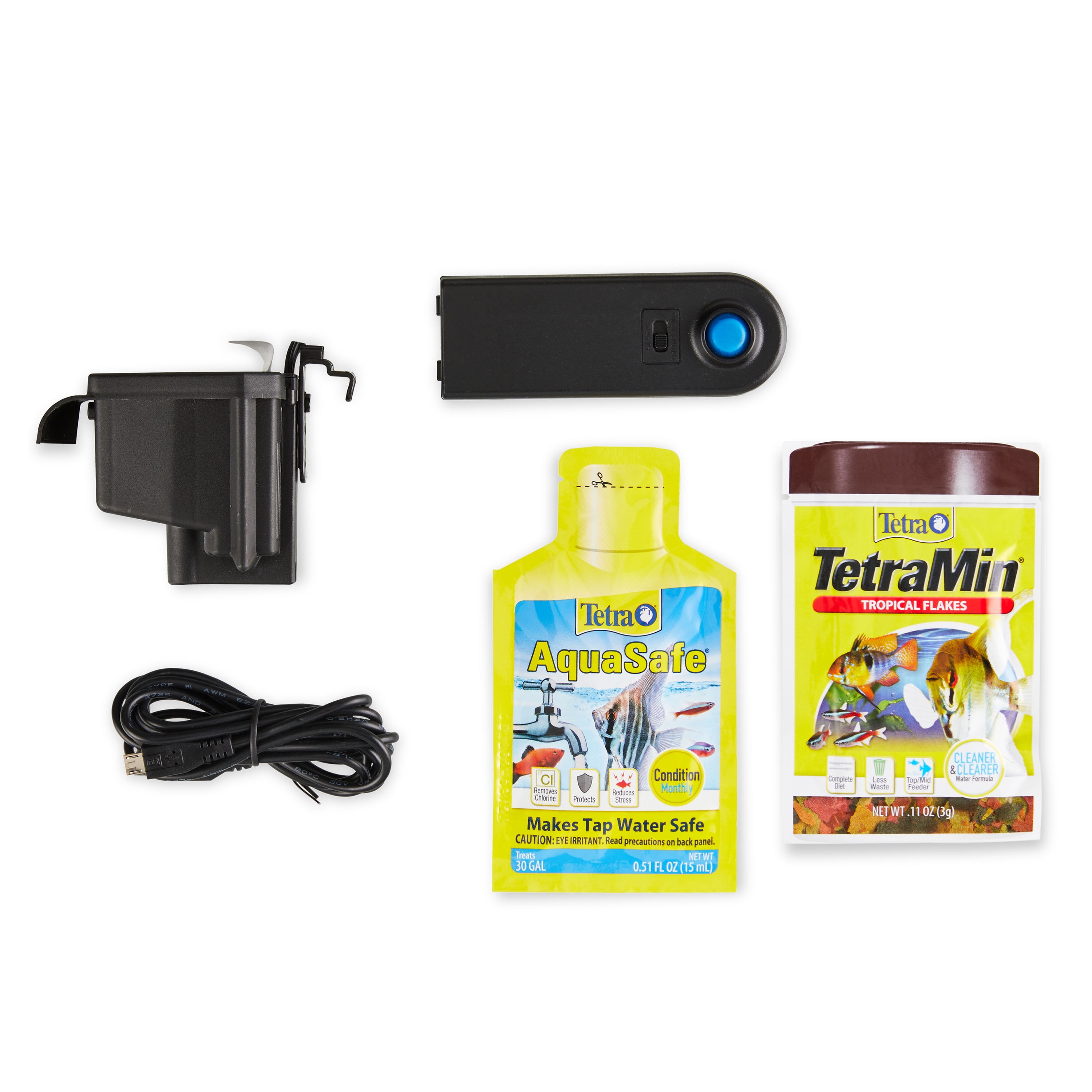 LED 3-Gallon Plastic Aquarium with Power Filter