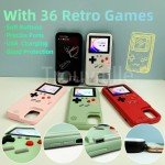 Retro Game Phone Case for iPhone 14 13 12 11 Pro Max XS X XR 8 7 6 Plus Case Playable 36 Games Boy Girl GB Cover Colorful Screen