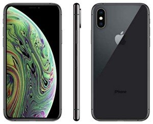 Apple iPhone XS, US Version, 256GB, Space Gray - Unlocked (Renewed)