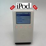 Sale Podcast Apple Classic IPOD White 40GB, 2 Inch Display IPOD 3rd Generation Buy Now! Media Player Music Vintage Song Portable IPhone View