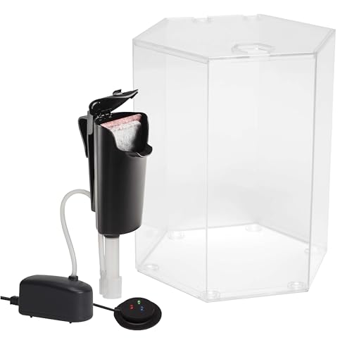 Hexagon Tetra LED Aquarium Kit, 1 Gallon