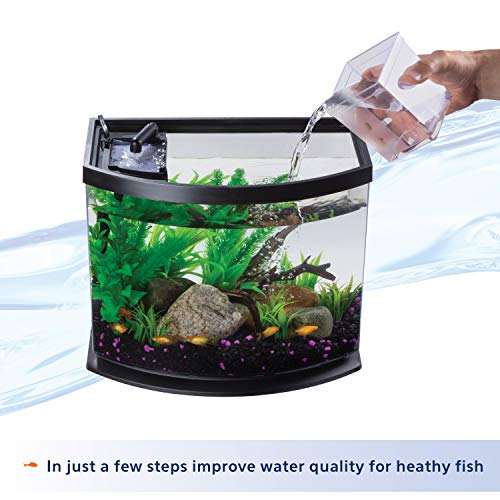 Aqueon 5 Gallon LED MiniBow Aquarium Kit
