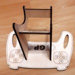 Laser Cut Controller Stand SVG files for Games