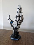 Futuristic Robot Hand Controller Holder for Gaming