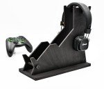 Gamer Controller and Headphones Stand Docking Station