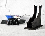Gamer Controller and Headphones Stand Docking Station