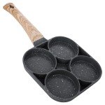 Nonstick 4-Hole Omelette and Breakfast Maker Pan