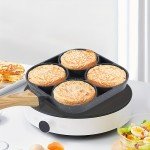 4-Hole Non-Stick Omelette and Pancake Pan