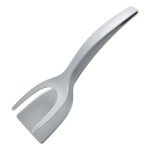 Silicone Handle Egg and Steak Spatula Tongs