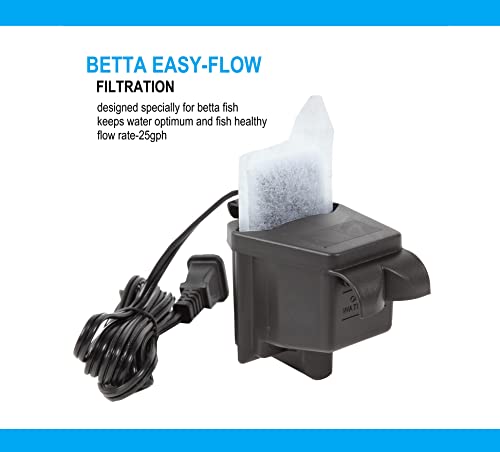 3-Gallon 360 Aquarium with LED Lighting & Filter