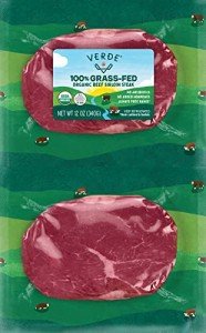 Organic Grass-Fed Beef Sirloin Steaks, 12 oz Pair