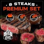 Premium Grumpy Butcher 8-Steak Assortment Set