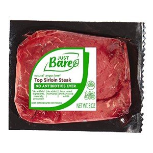Just Bare Angus Beef Top Sirloin Steak 8oz