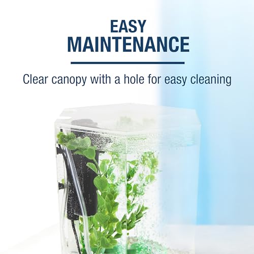 Hexagon Tetra LED Aquarium Kit, 1 Gallon