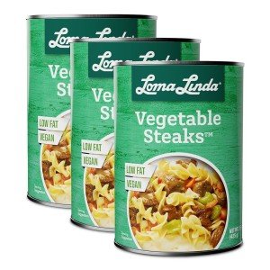 Loma Linda Vegan Low Fat Vegetable Steaks