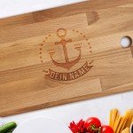 Personalized Bamboo or Beech Engraved Cutting Board