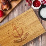 Personalized Bamboo or Beech Engraved Cutting Board
