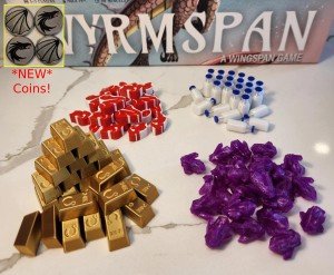 Weighted Wyrmspan Resource Tokens for Testing