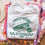 Retro Cheesesteak Lover T-Shirt for Foodies