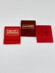 Steakhouse Match Book Collector Set of 3