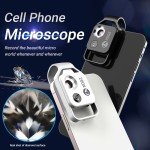 APEXEL 200X Microscope Lens with LED Light